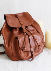 ~ madewell leather backpack ~