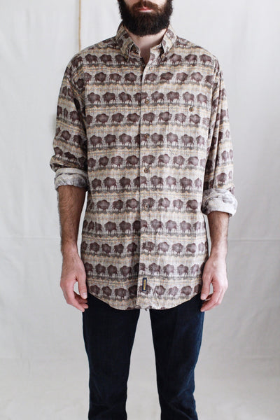 ~ large woolwich button up ~