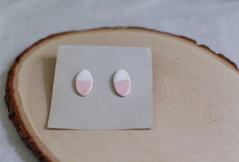 ~ artisan porcelain earrings ~