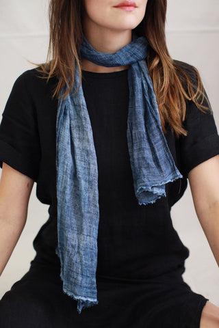 ~ hand-dyed scarf ~