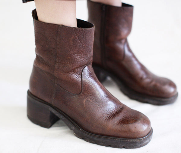 ~ retro leather boots ~