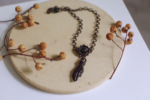 ~ artisan hand necklace ~